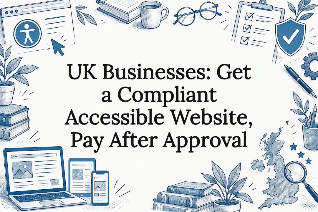 UK Businesses: Get a Compliant Accessible Website, Pay After Approval