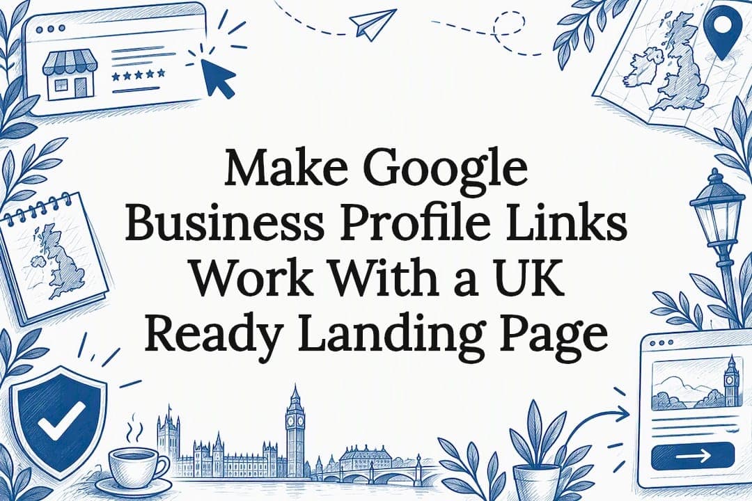 Make Google Business Profile Links Work With a UK Ready Landing Page