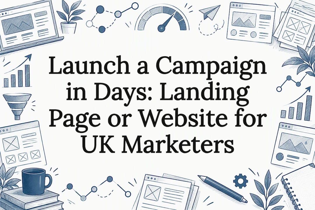Launch a Campaign in Days: Landing Page or Website for UK Marketers