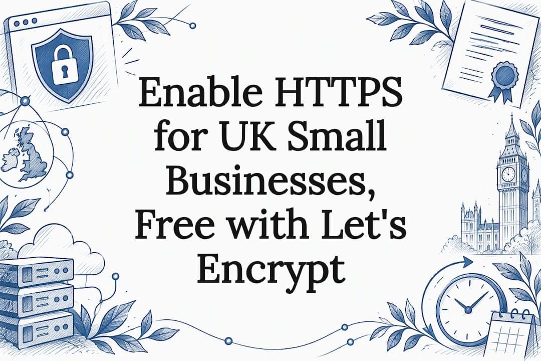 Enable HTTPS for UK Small Businesses, Free with Let's Encrypt